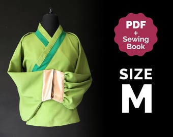 Ao Top | Chinese Top Pattern Medium/#34 (PDF + Sewing Instructions) Digital ENG Maomao cosplay