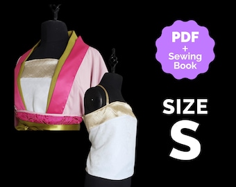 Diaodai Traditional Chinese Top Pattern Size S #28 (Pdf + Sewing Guide) ENG Apothecary Diaries Inspired
