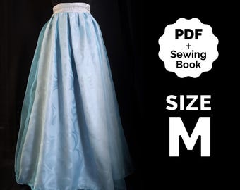 Traditional Chinese Skirt Pattern Medium/#34 (PDF + Sewing Instructions) Digital ENG