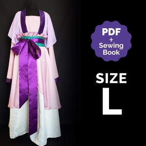 Moon Fairy Maomao Cosplay Pattern Size #40 Large (Pdf + Sewing Guide) ENG (Kusuriya no Hitorigoto Inspired)