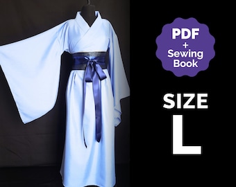 Hanfu Pattern Cosplay Size Large/#40 (PDF + Sewing Instructions) ENG Jinshi cosplay Wei Wuxian cosplay