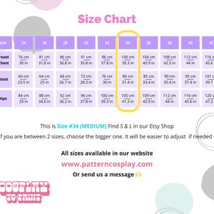 Sorcerer Professor Cosplay Pattern Medium/#34 (PDF + Sewing ...