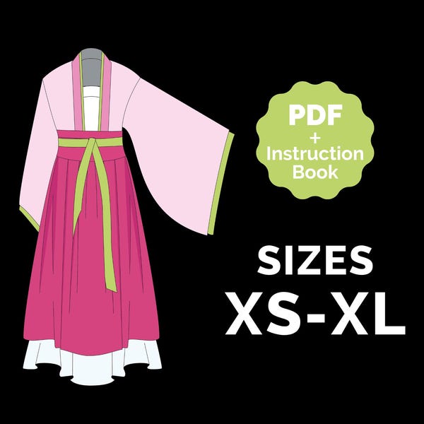Tea Party Cosplay Pattern XS to XL (Pdf + Booklet) ENG Apothecary Diaries Inspired