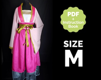 Tea Party Cosplay Pattern Size M (#34) Pdf + Sewing Guide ENG Apothecary Diaries Inspired