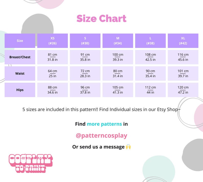 Moon Fairy Maomao Cosplay Pattern XS to XL (Pdf + Booklet) ENG Apothecary Diaries Inspired image 5