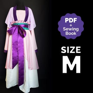 Moon Fairy Maomao Cosplay Pattern Size #34 Medium (Pdf + Sewing Guide) ENG (Apothecary Diaries Inspired)