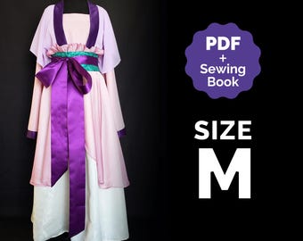 Moon Fairy Maomao Cosplay Pattern Size #34 Medium (Pdf + Sewing Guide) ENG (Apothecary Diaries Inspired)