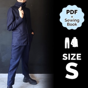 Sorcerer Professor Cosplay Pattern Small/#28 (PDF + Sewing Instructions) Digital ENG