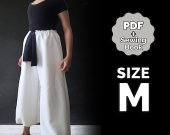 Baggy Pants Cosplay Pattern Medium/#34 (PDF + Sewing Instructions) Digital ENG Gojo Tori