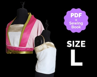 Diaodai Pattern | Traditional Chinese Top Size L #40 (Pdf + Sewing Guide) ENG Apothecary Diaries Inspired