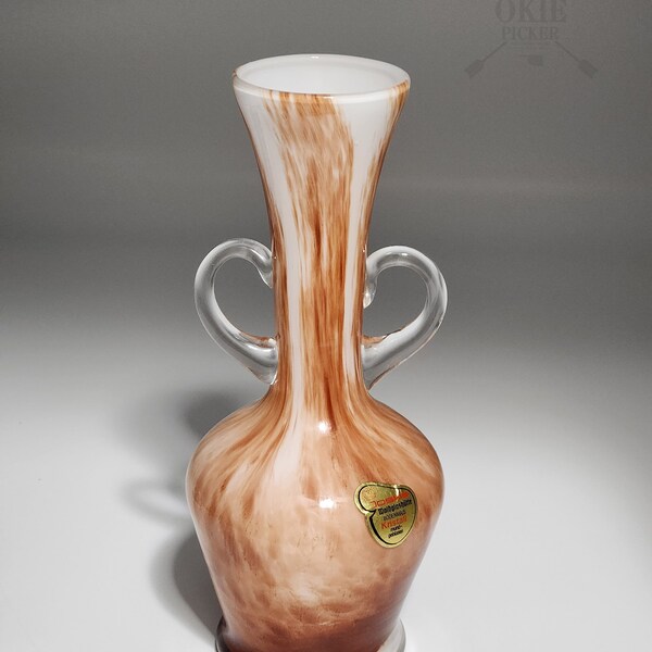 Joska Glass Vase Mouth Blown Etsy