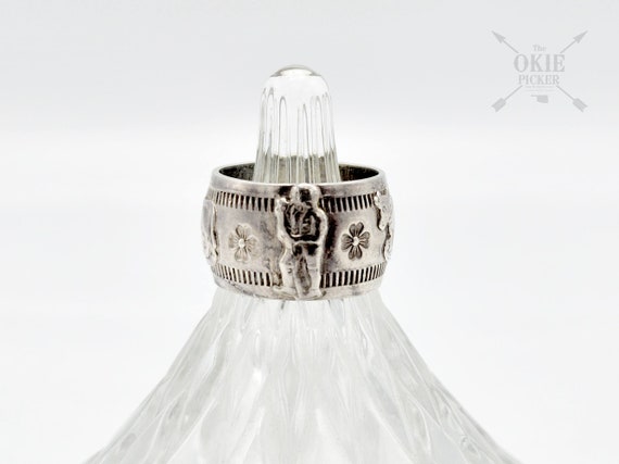 RARE Antique Appenzeller Sennen Ring 800 Silver -  Finland