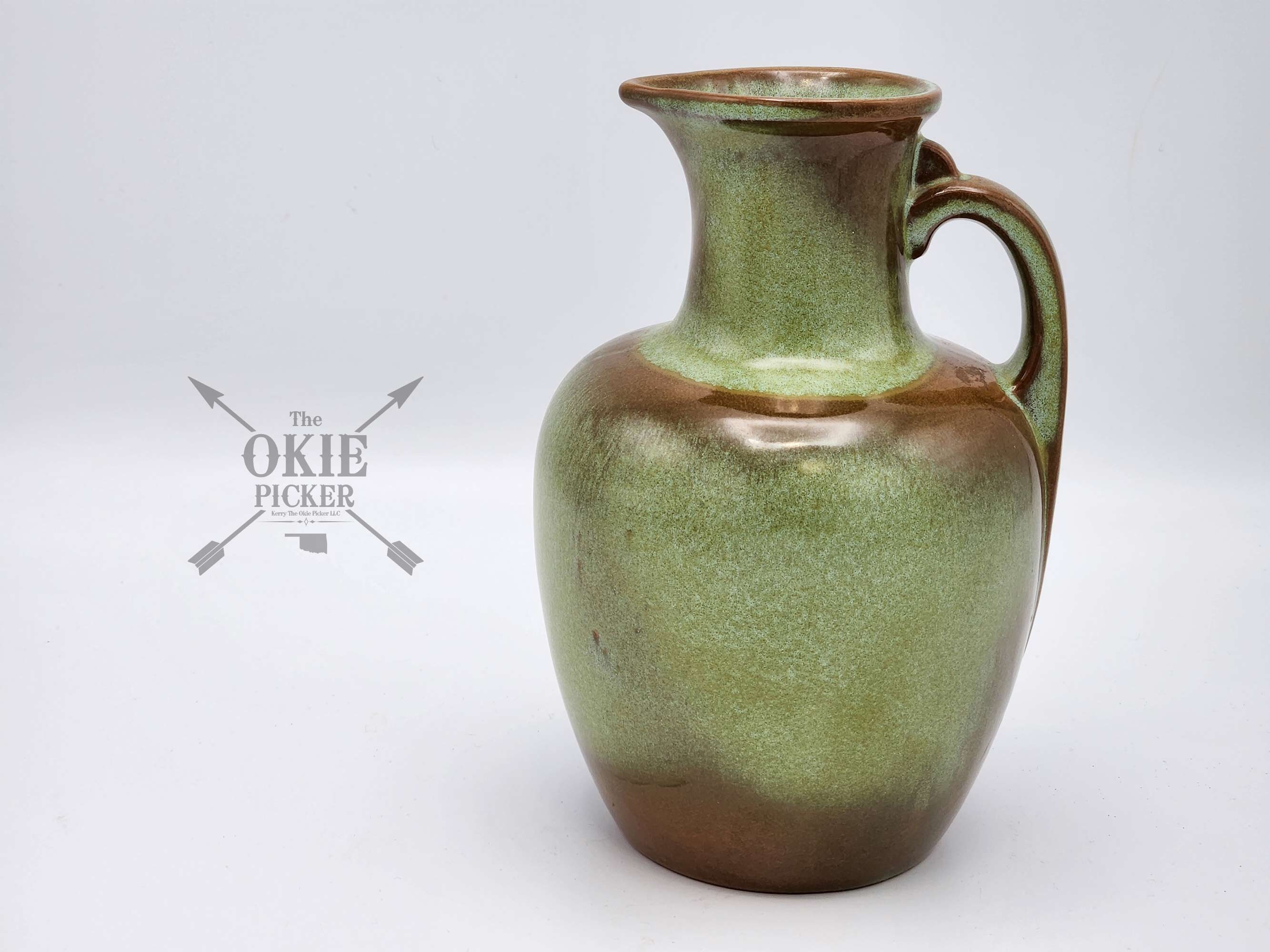 green frankoma pottery