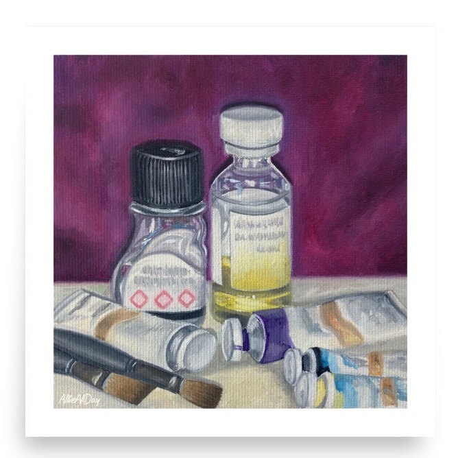 Artsy Things - Art Print by AllieAllDay