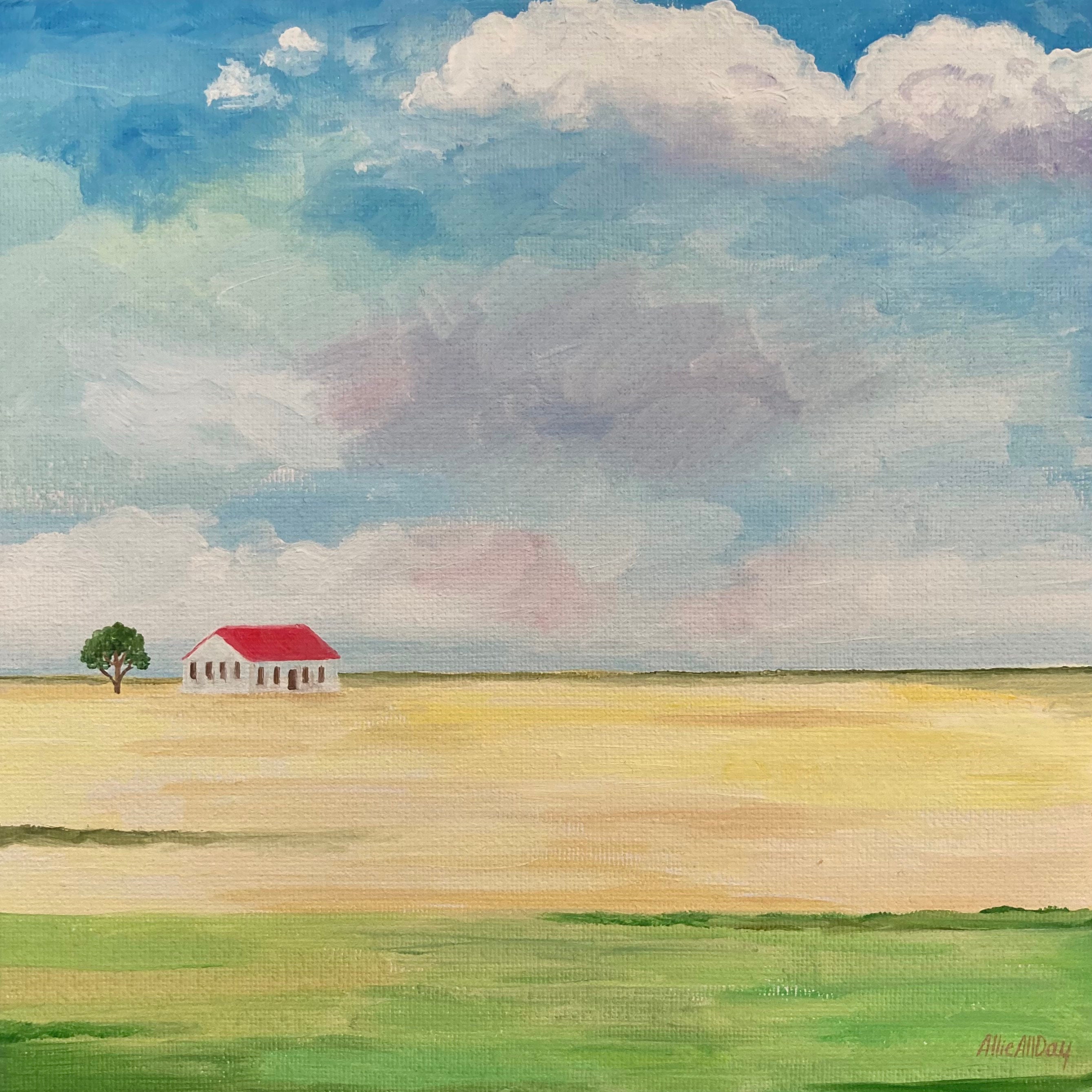 Sunny Home Scene