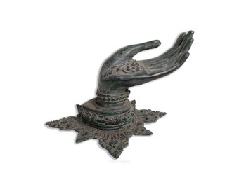 SET - Hand Hook 5 Inch / 12 cm, Hand Brass, Hand Sculpture, Hand Bronze, Hand Figurine, Hand Hook Gift, Hand Gift, Hand Statue