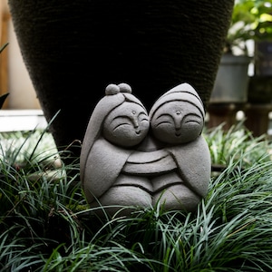 Jizo-boeddhasteen 22 cm / 22 cm, jizo-beeldje, jizo-boeddha, boeddhabeeld, boeddhabeeldje, boeddha jizo, zenstandbeeld, Japanse boeddha