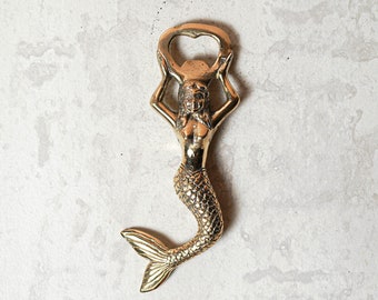 Mermaid Bottle Opener 6 Inch / 15cm, Room Decor, House Decor, Birthday Gift, Gift for Her, Gift for Him, Kitchen Decor, Mom Birthday Gift