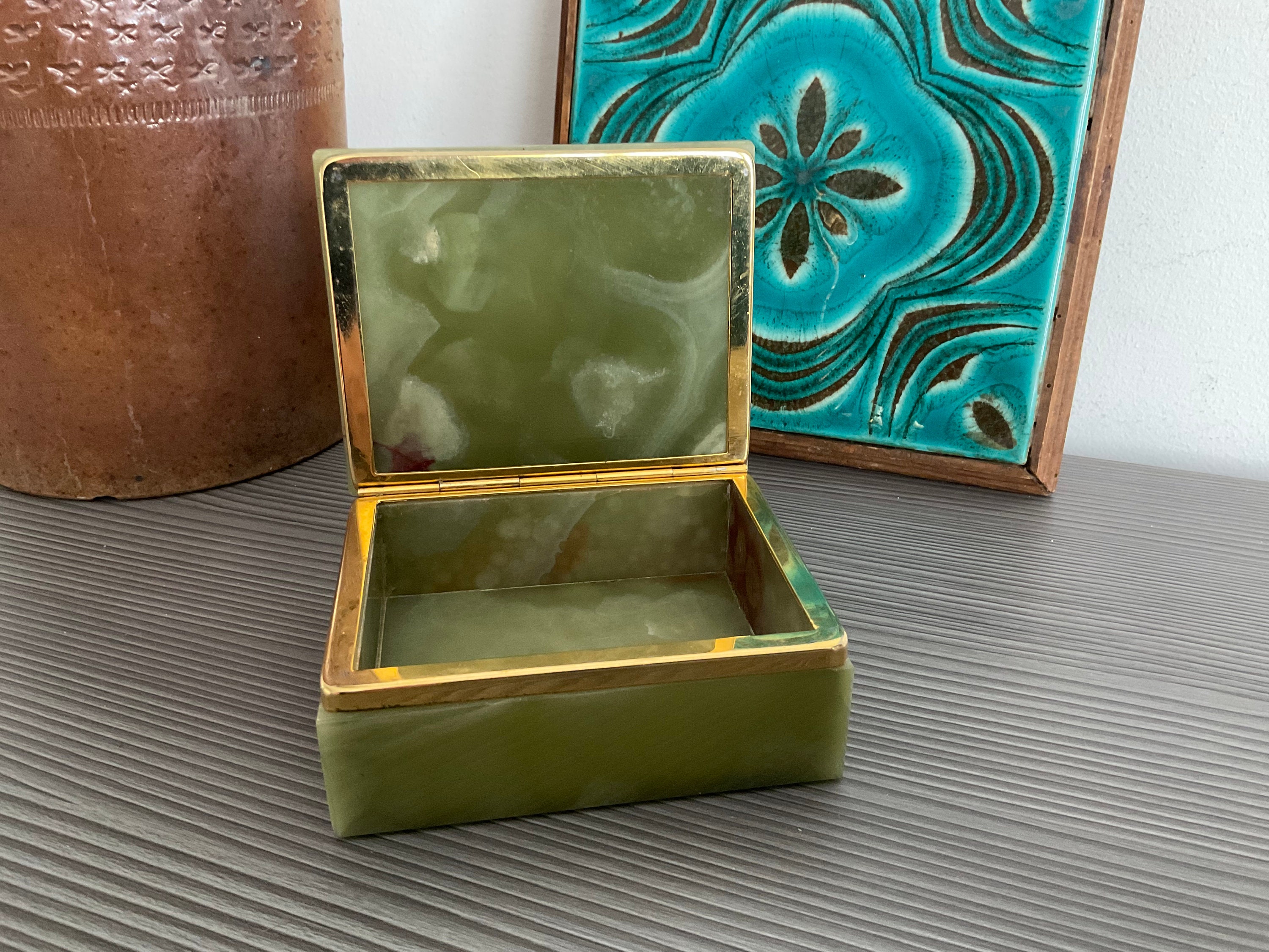 ONYX OF PAKISTAN made in Itly 置物　天秤 ONYX OF PAKISTAN made in Itly 置物 天秤（Vintage Onyx