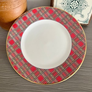 Vintage Royal Crown Duchy ‘TARTAN’ Plate,
