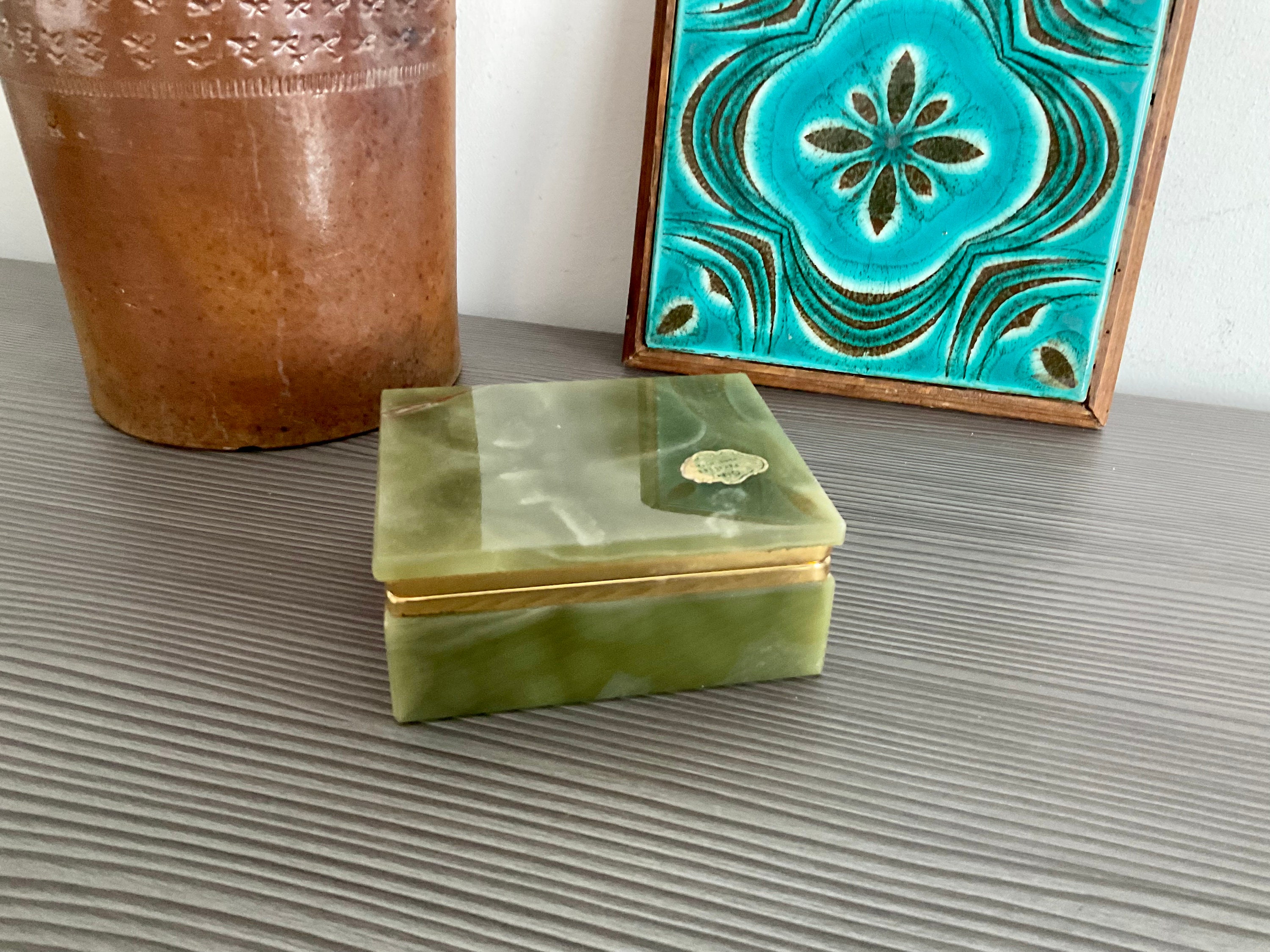ONYX OF PAKISTAN made in Itly 置物　天秤 ONYX OF PAKISTAN made in Itly 置物 天秤（Vintage Onyx
