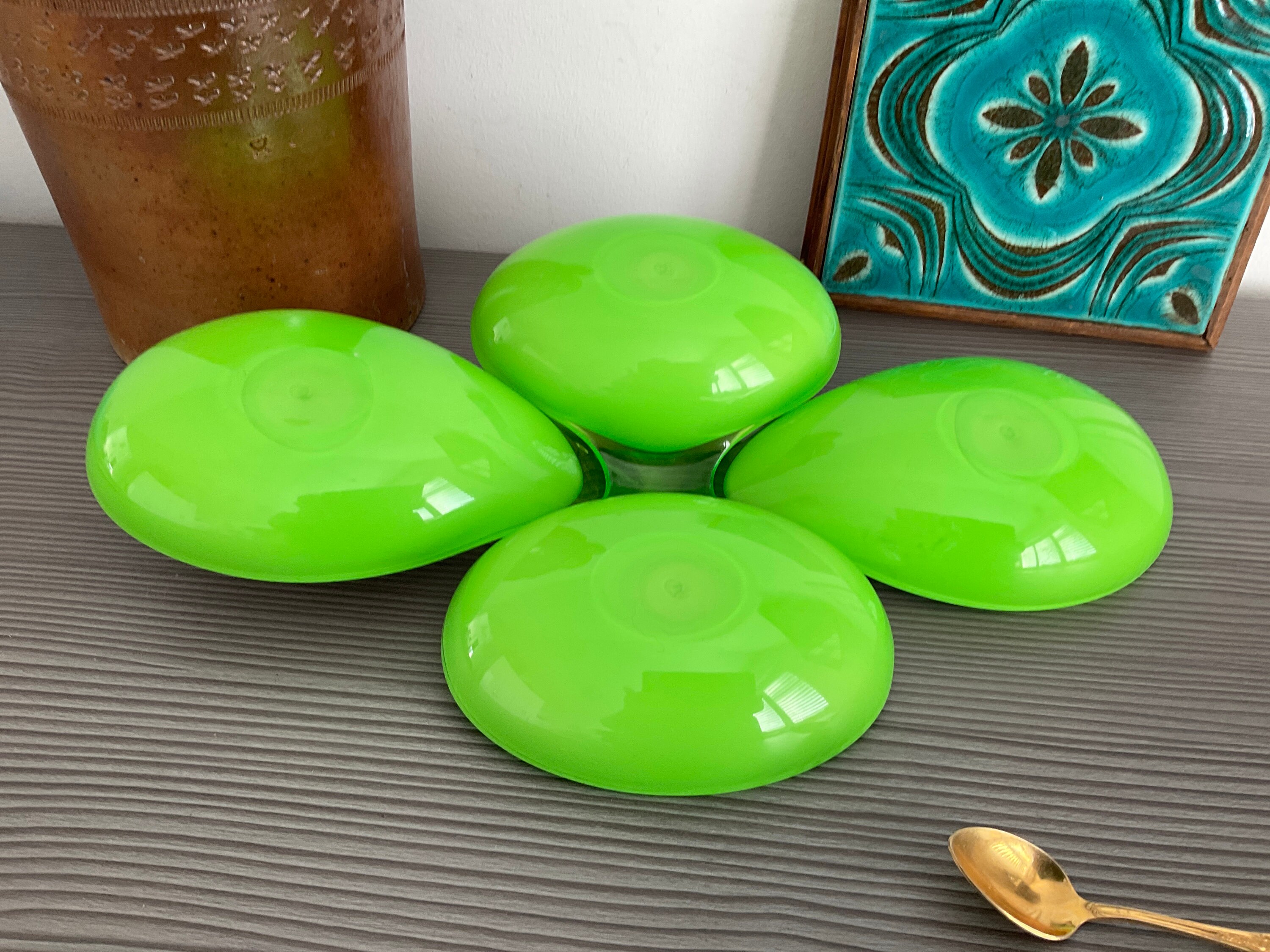 FUNKY Italian GUZZINI Retro Serving Bowl Set, Aperitif