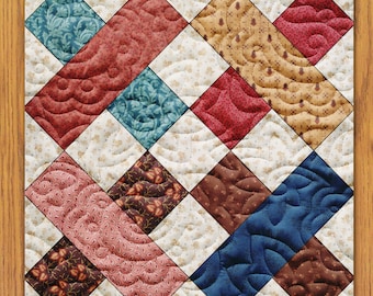 Threads and Weaves Quilt Block PDF Pattern With Video Tutorial || 16, 18, 20, 22, and 24 Inch Size Versions Included