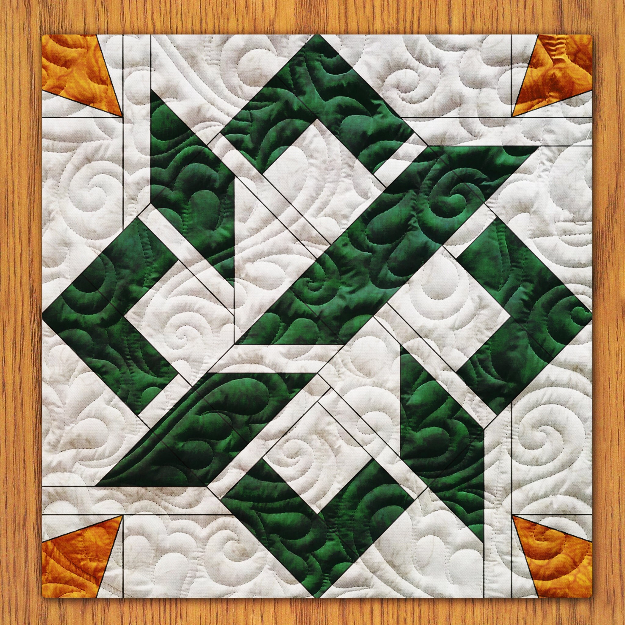 Shinobi Star Quilt Block PDF Pattern With Video Tutorial