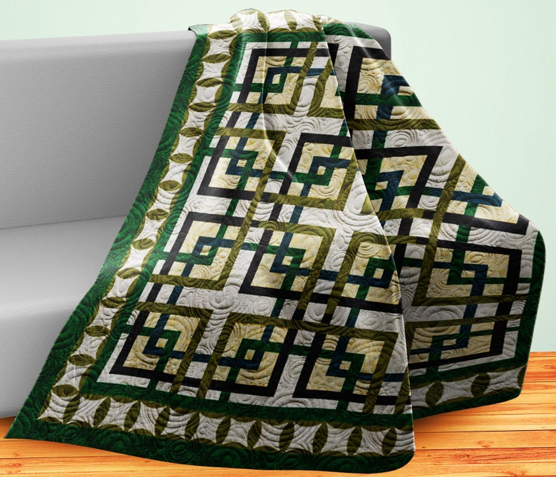 Bamboo Pipes Pattern Patchwork 492 - Etsy