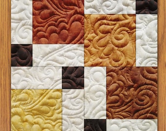 Fading Nine Patch Quilt Block PDF Pattern With Video Tutorial || 16, 18, 20, 22, and 24 Inch Size Versions Included