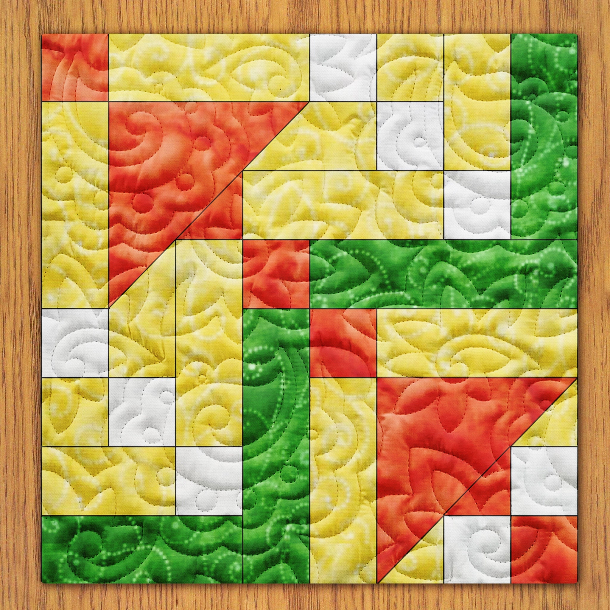 Goblet Union Quilt Block PDF Pattern With Video Tutorial 16, 18, 20, 22 ...
