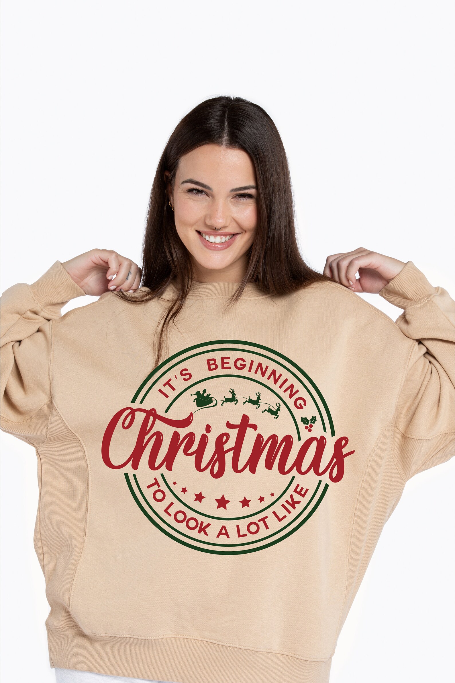 Its Beginning to Look a Lot Like Christmas Svg, Christmas Home Decor ...