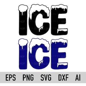 Ice Ice Svg, Png, Ice Design Svg, Ice Ice Ice Svg bébé, Silhouette, Sublimation, fichier Svg pour Cricut, fichier découpable