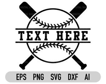 Custom Baseball Name Svg, Baseball Svg Cricut File, Baseball Svg, Softball Svg, Baseball Png, Baseball Monogram Svg, Baseball Shirt Svg