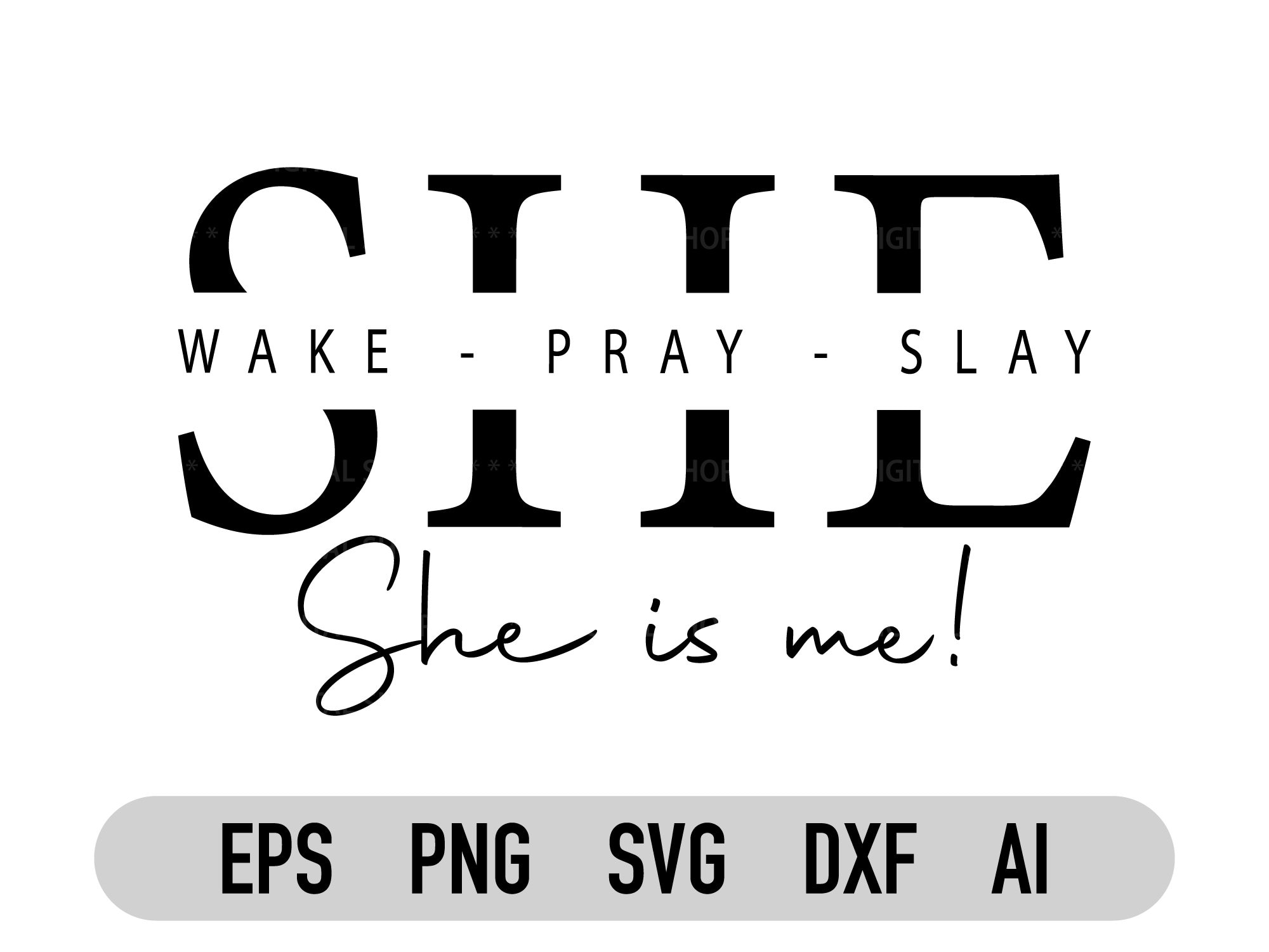 She Slays On Purpose, Motivational Quotes' Sticker | Spreadshirt
