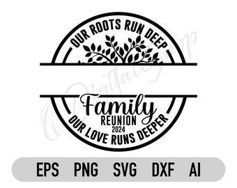 Family Reunion SVG, Our Roots Run Deep Svg, Family Reunion Shirt Design, Family Reunion 2024 Svg, Family Reunion 2025 Svg, Family Vacation