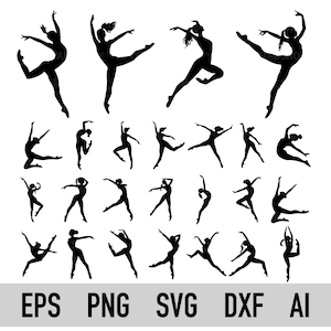 Gymnastiek Svg snijden bestanden, gymnastiek silhouet bestanden, Svg-bestand voor Cricut, Turner Svg-bestanden, Gymnas Png-bestanden, atleet Svg