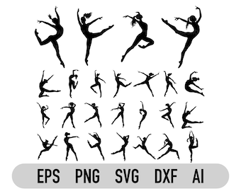 Fichiers de coupe Svg gymnastique, fichiers silhouette gymnastique, fichier Svg pour Cricut, fichiers Svg gymnaste, fichiers Png Gymnas, Svg athlète