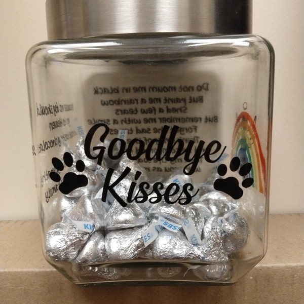 Goodbye Kisses Jar