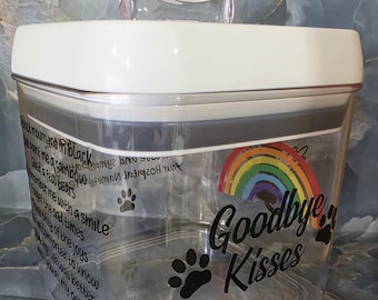 Goodbye Kisses Jar