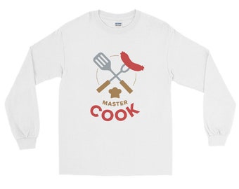 Master Cook Men’s Long Sleeve Shirt