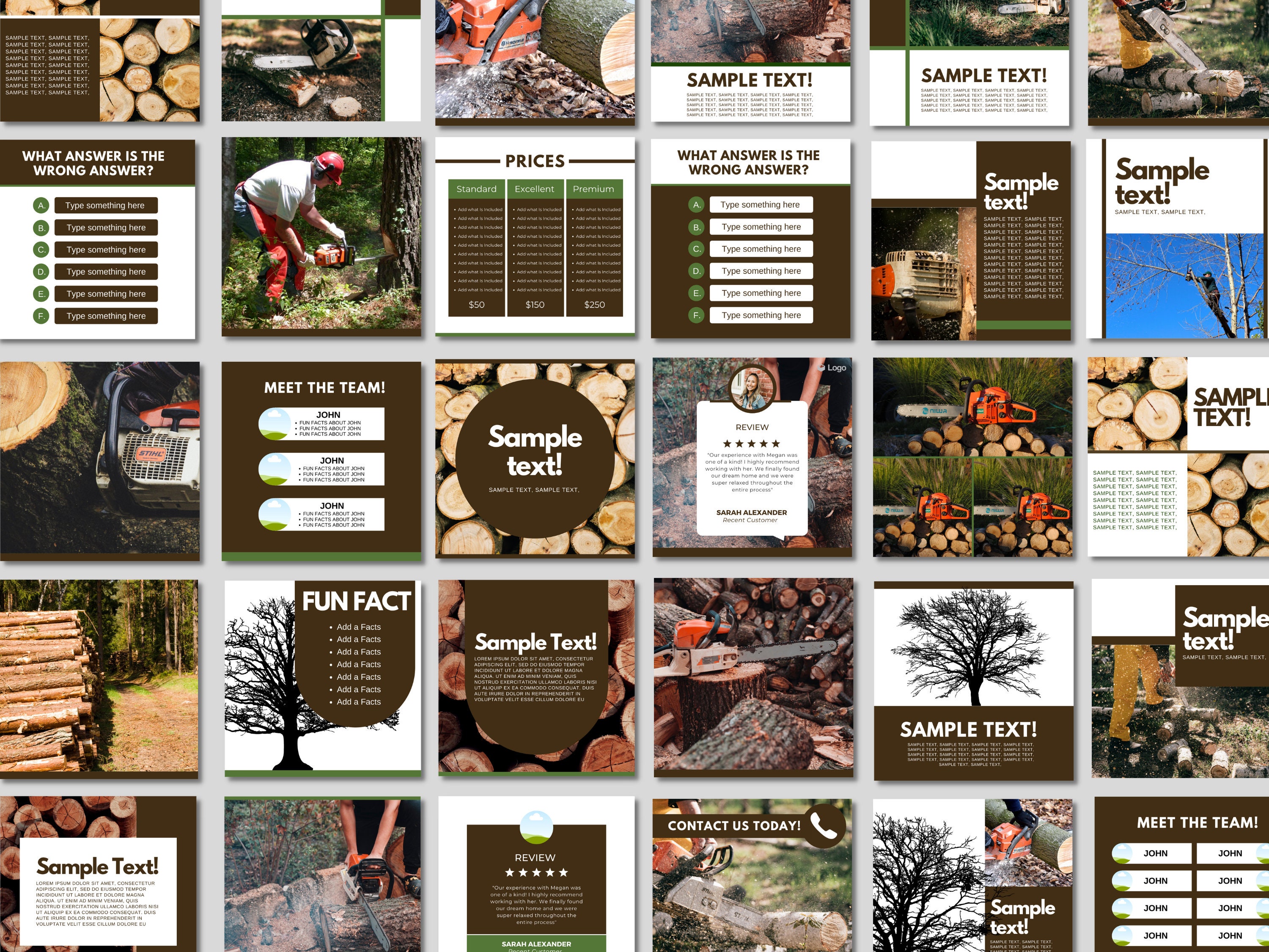 Bundle Tree Service Instagram/facebook Post /flyer | Tree Trimming ...