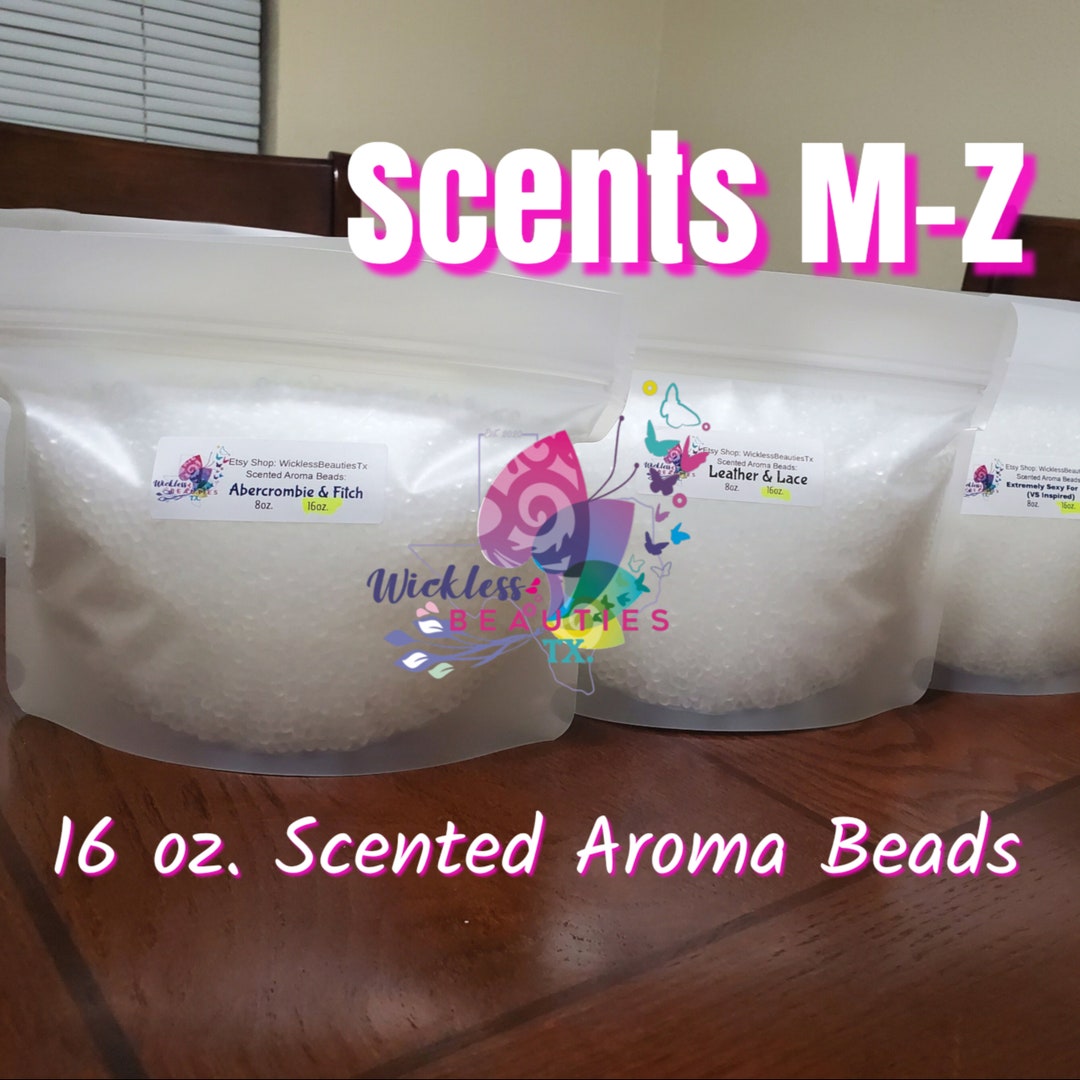 16 Oz/ 1 Lb Cured Scented Aroma Beads, Car Freshies, Car Freshener