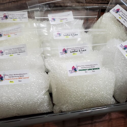 Aroma Beads Sachet Car Air Freshener Pick Your Scent for Etsy