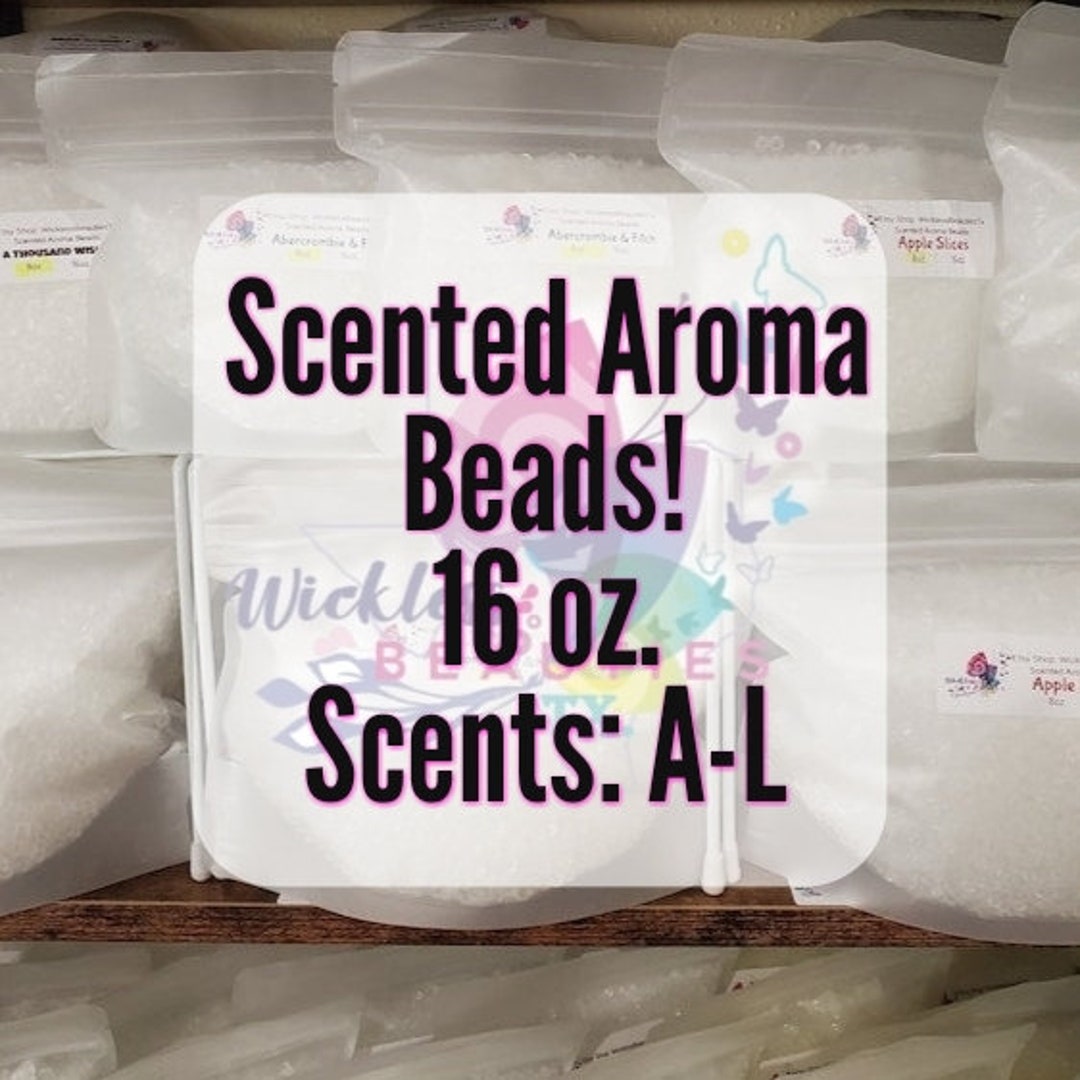 16 Oz/ 1 Lb Cured Scented Aroma Beads, Car Freshies, Car Freshener, Scent, 82 Ratio, Air