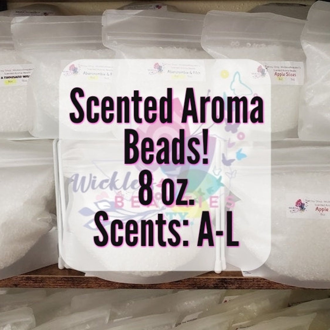 8 Oz Premium Cured Scented Aroma Beads, Scents AL, Air Fresheners