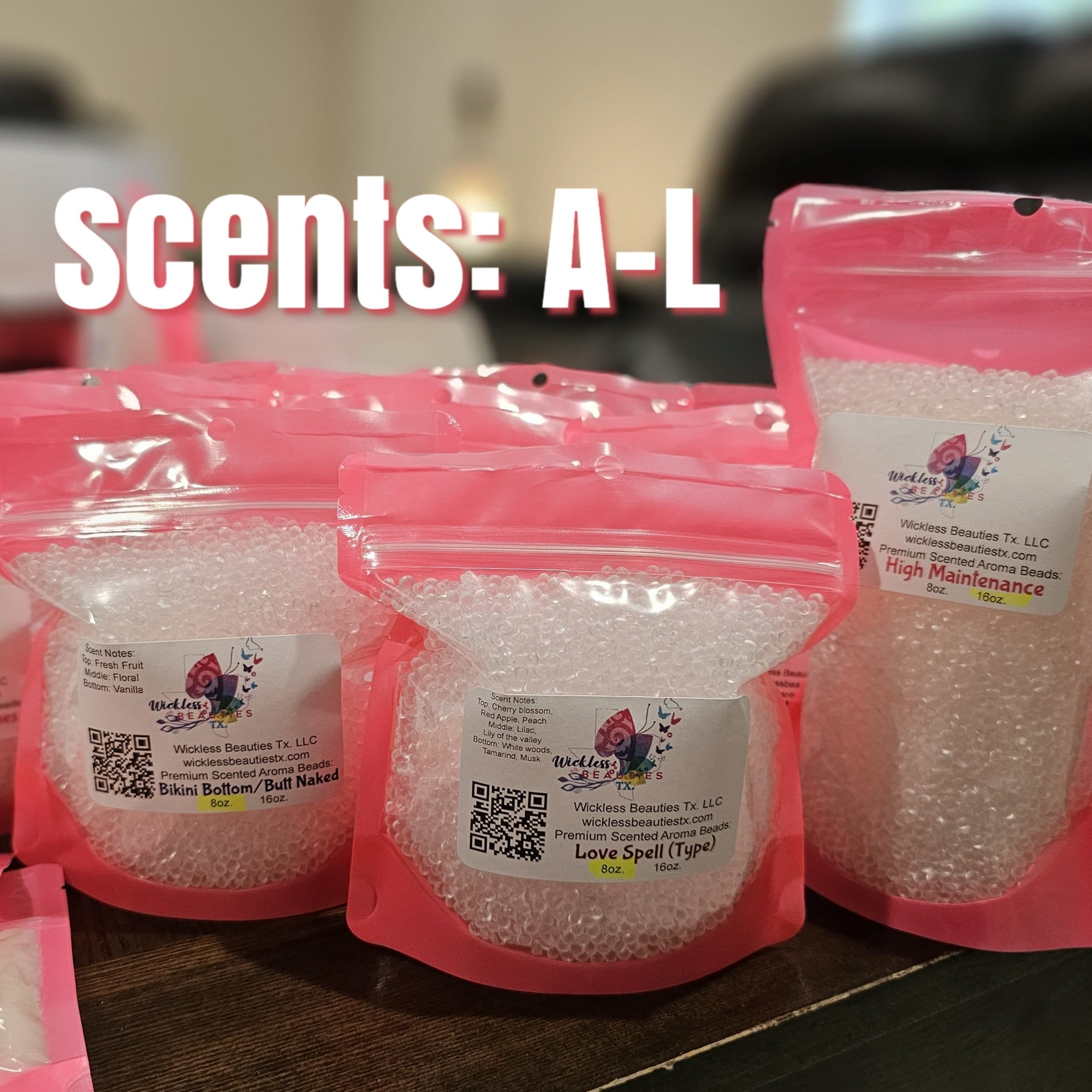 Free Shipping 3 Lb Premium Unscented Aroma Beads Used for Air Fresheners  and Sachet Bags That Contain Scented Beads Car Freshies 