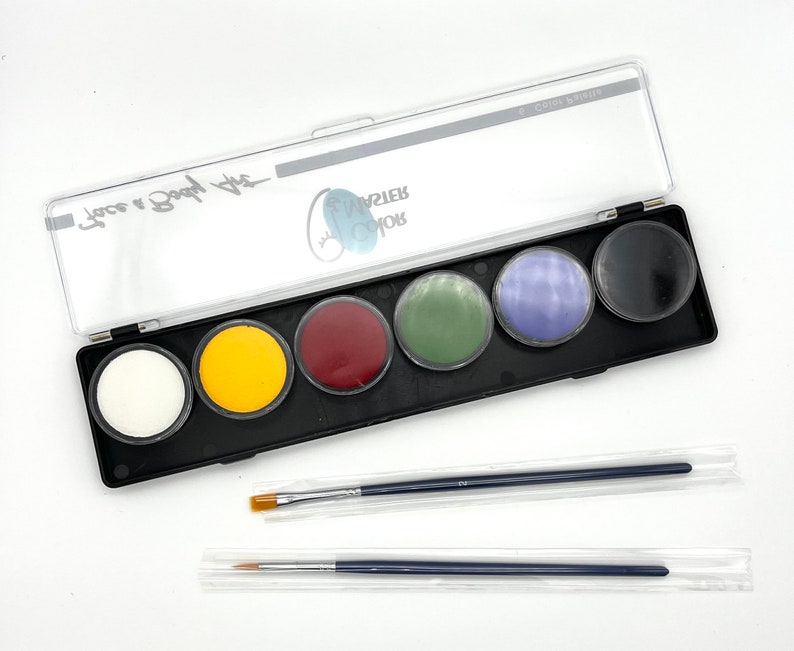 Colormaster Professional Face Paint Kit bright Color, Body Painting Set
