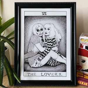 Trixie & Katya Tarot Print