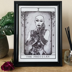 Sasha velours tarotprint